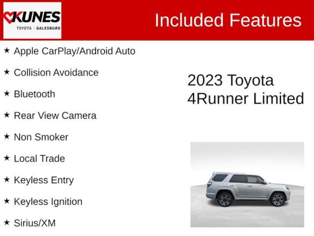 Used 2023 Toyota 4Runner Limited SUV