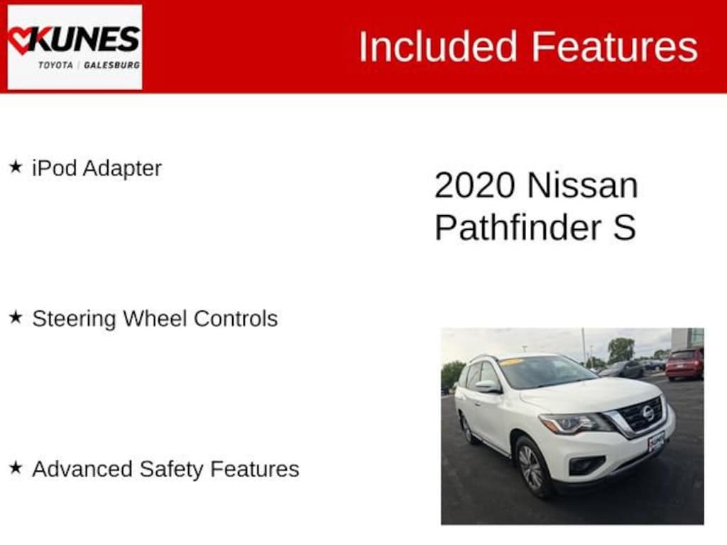 Used 2020 Nissan Pathfinder S SUV