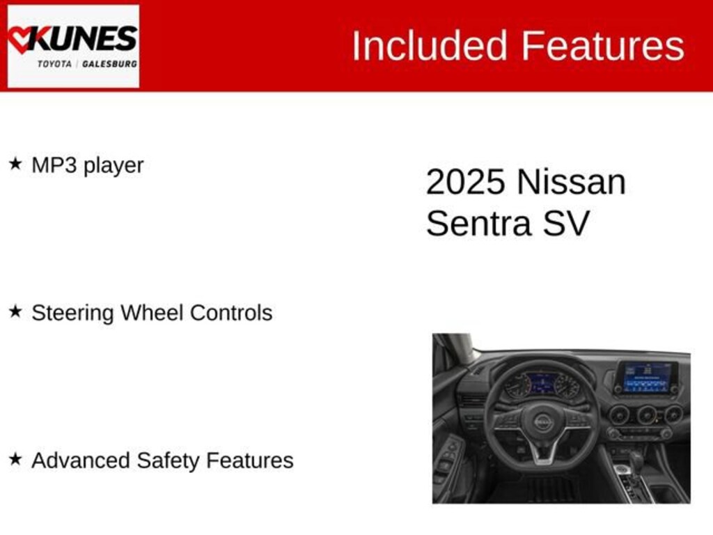 Used 2025 Nissan Sentra SV Sedan