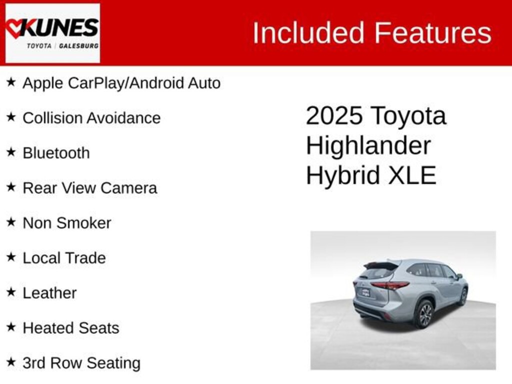 Used 2025 Toyota Highlander Hybrid SUV