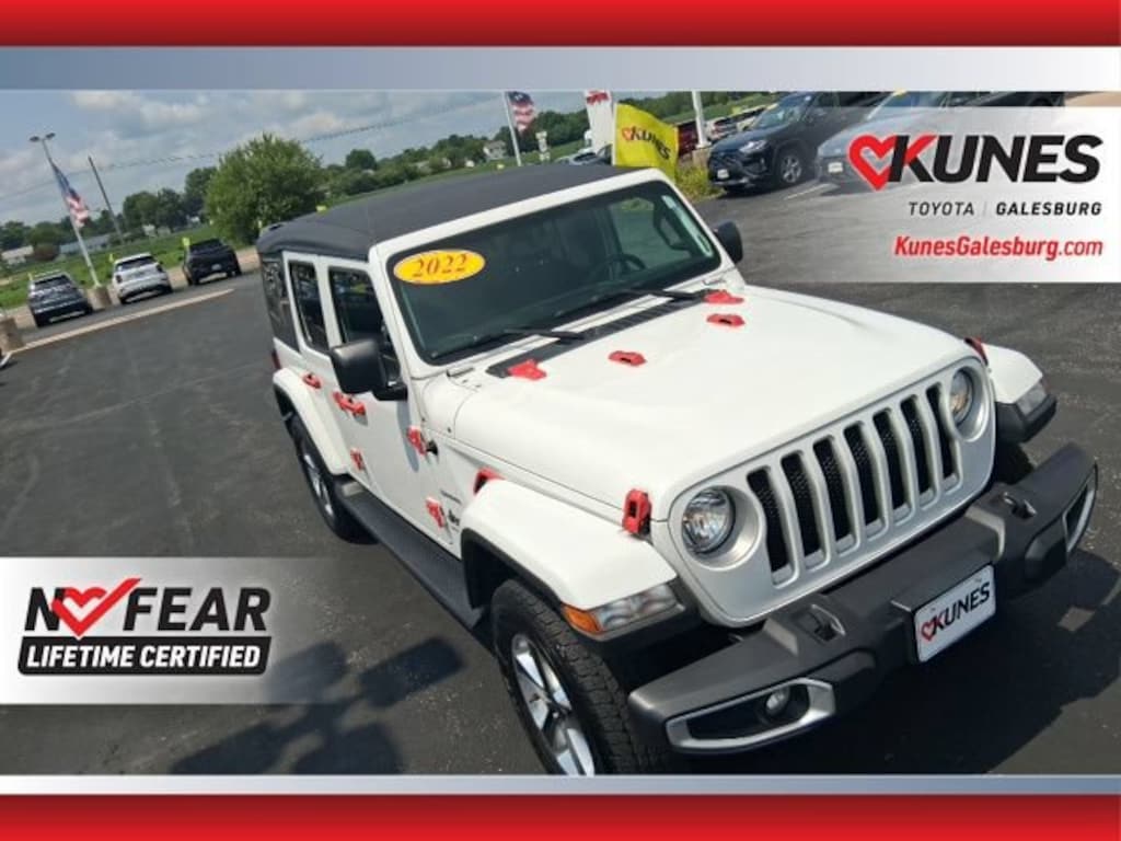 Used 2022 Jeep Wrangler Unlimited Sahara SUV
