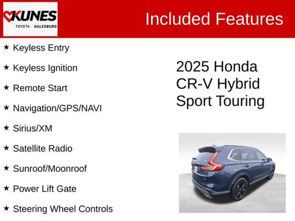 Used 2025 Honda CR-V Hybrid Sport Touring SUV