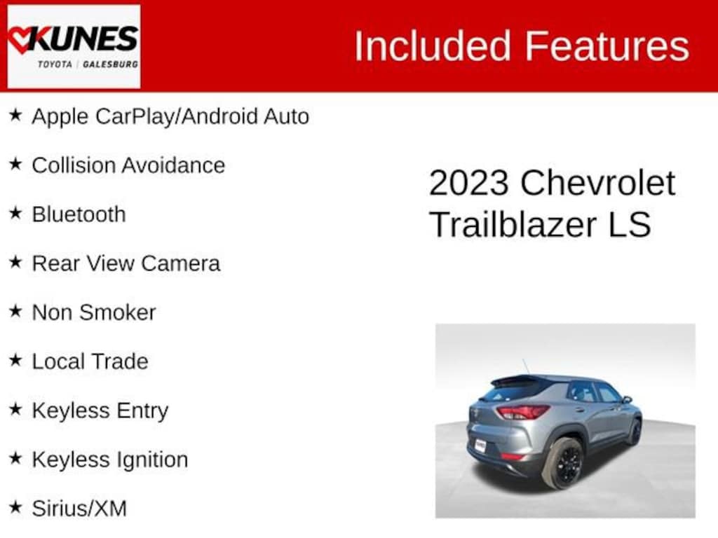 Used 2023 Chevrolet Trailblazer LS SUV