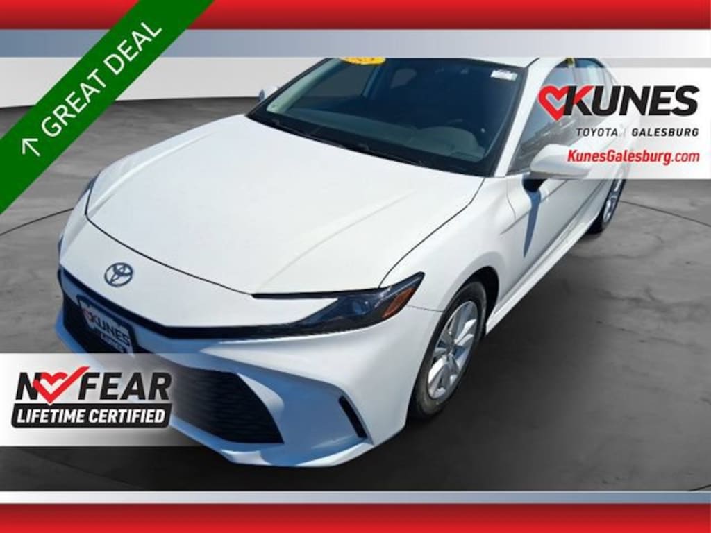Used 2025 Toyota Camry LE Sedan