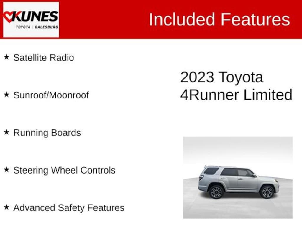 Used 2023 Toyota 4Runner Limited SUV