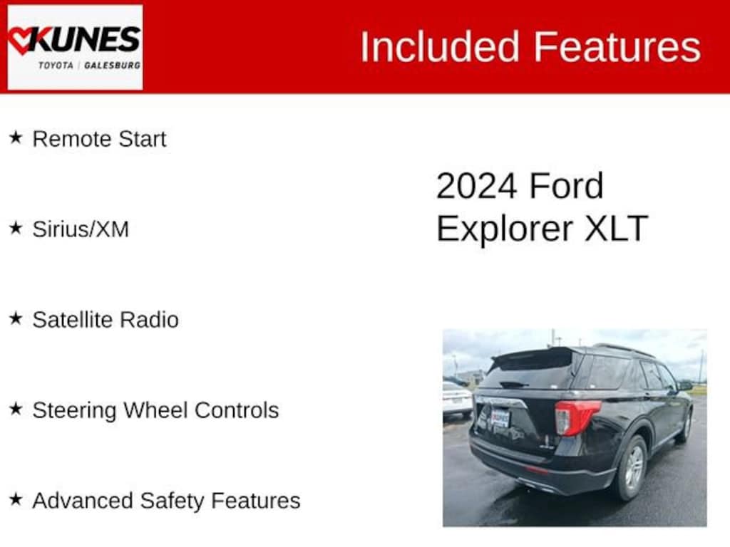 Used 2024 Ford Explorer XLT SUV