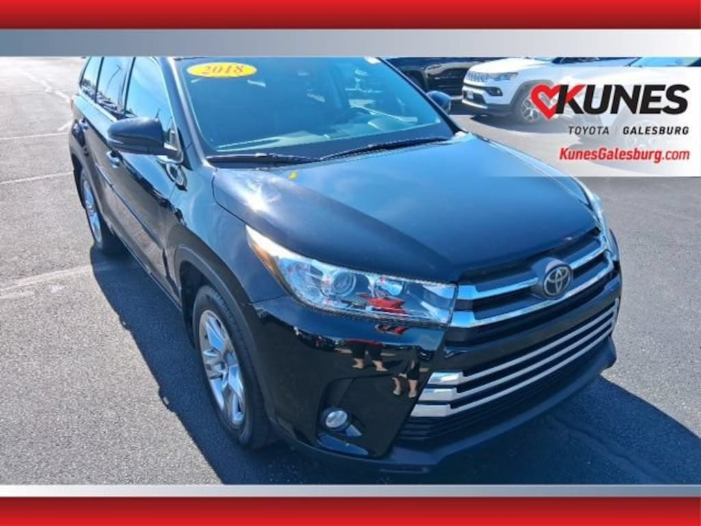 Used 2018 Toyota Highlander Limited V6 SUV