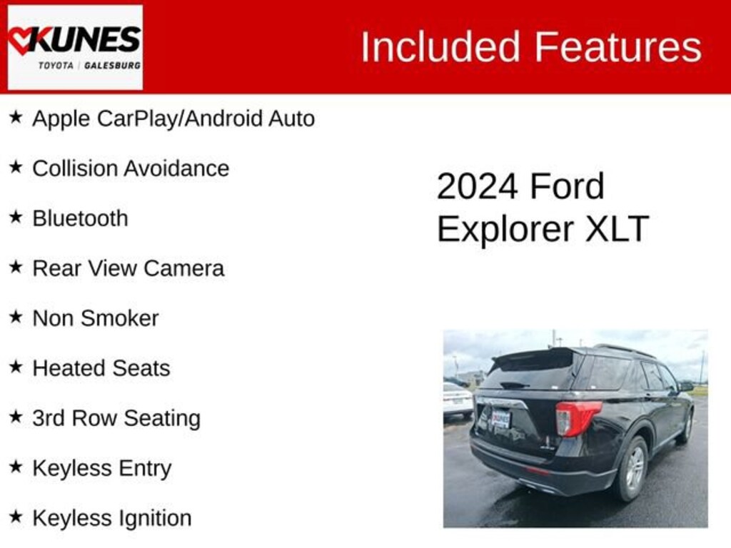 Used 2024 Ford Explorer XLT SUV