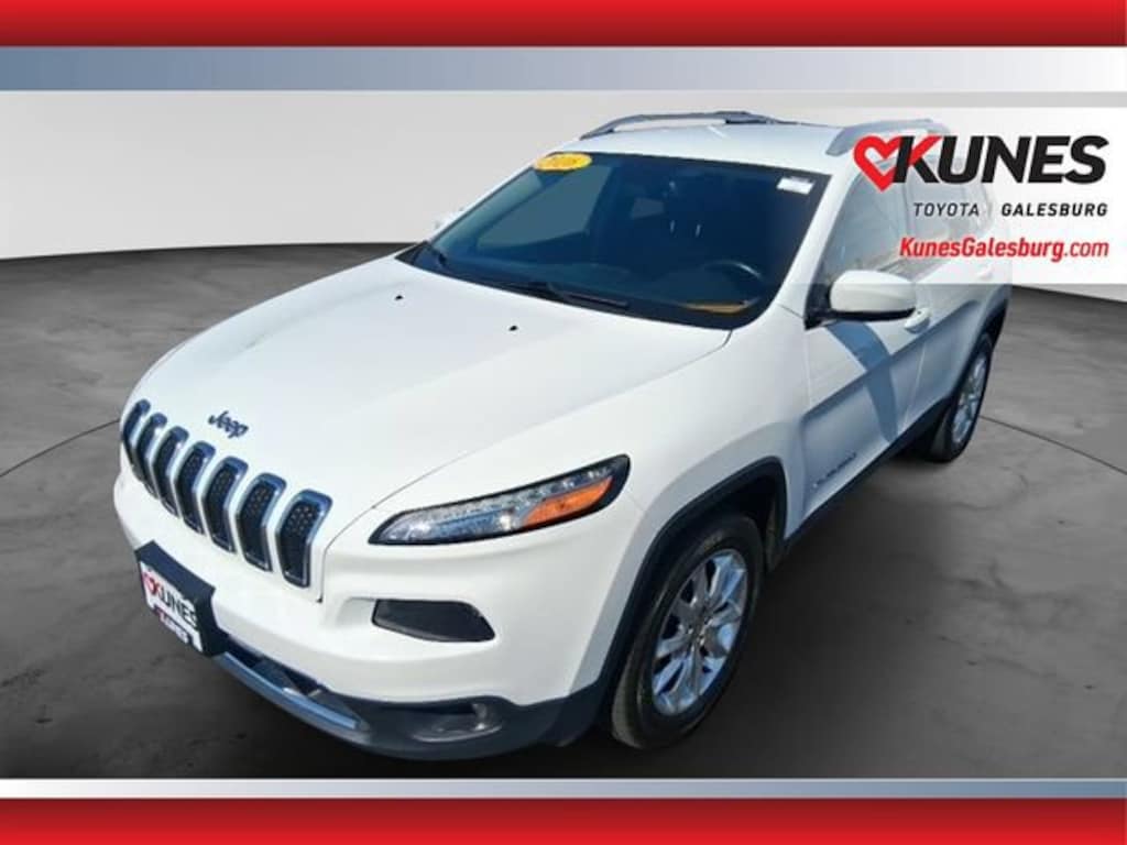 Used 2016 Jeep Cherokee Limited 4x4 SUV