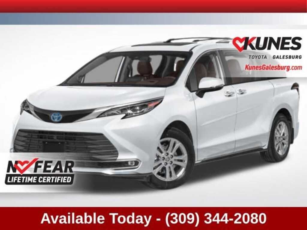 New 2026 Toyota Sienna Platinum 7 PASSENGER