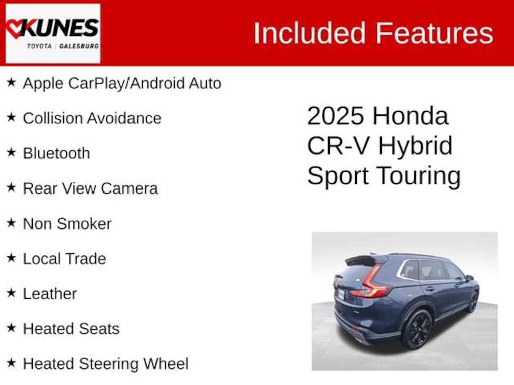 Used 2025 Honda CR-V Hybrid Sport Touring SUV
