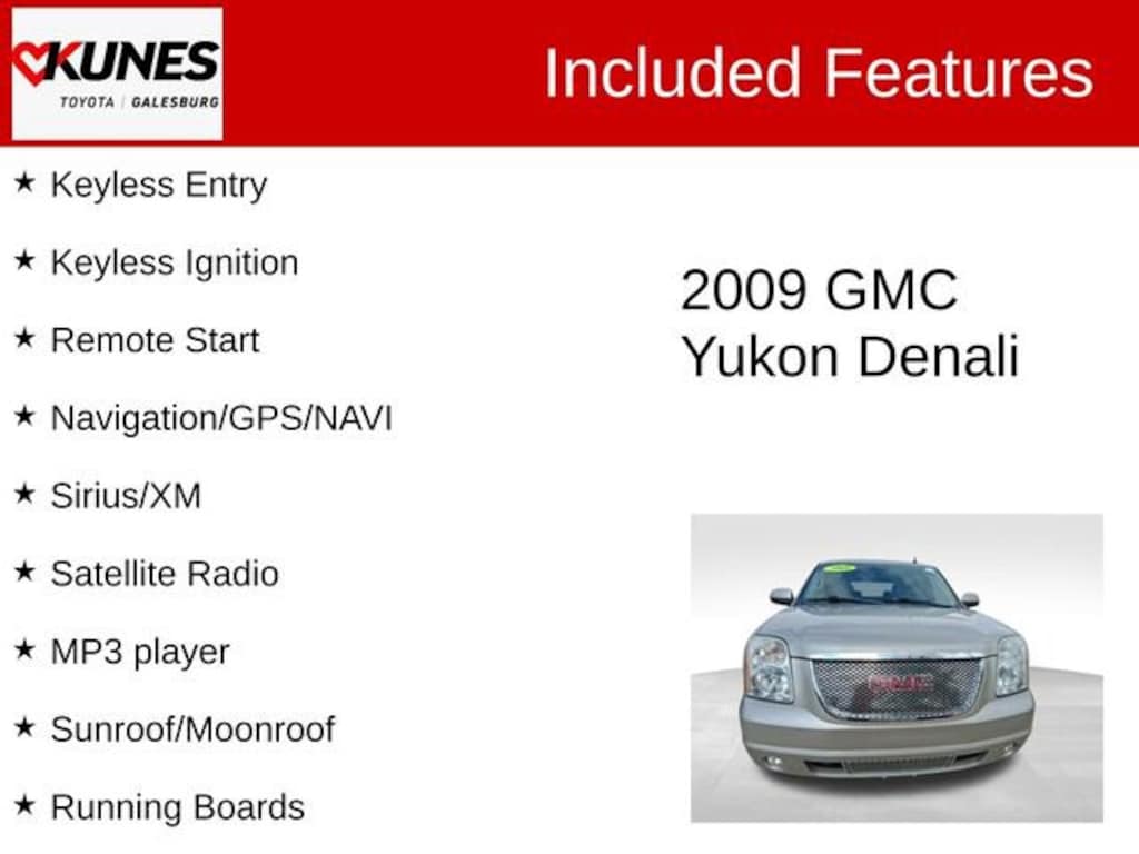 Used 2009 GMC Yukon Denali SUV