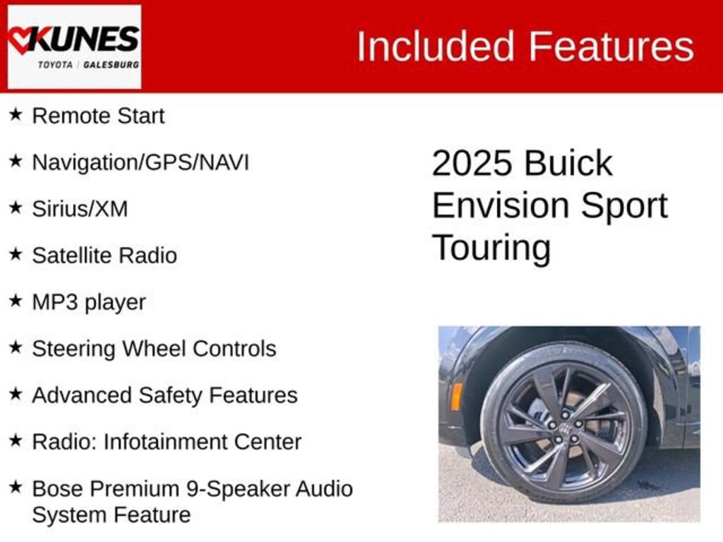 Used 2025 Buick Envision Sport Touring SUV