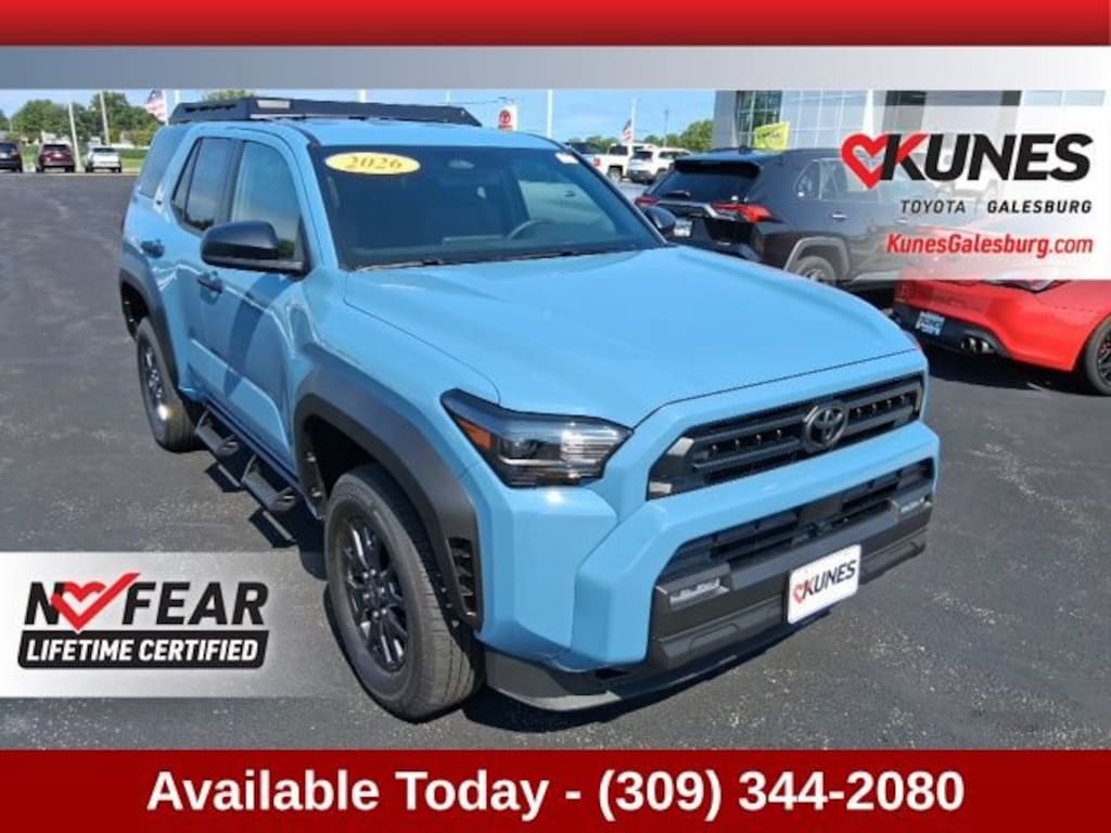 New 2026 Toyota 4Runner SR5 4WD SR5