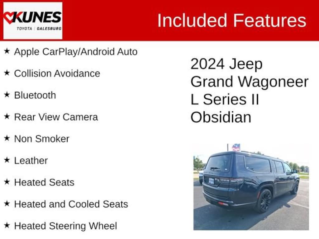Used 2024 Jeep Grand Wagoneer L Series II SUV