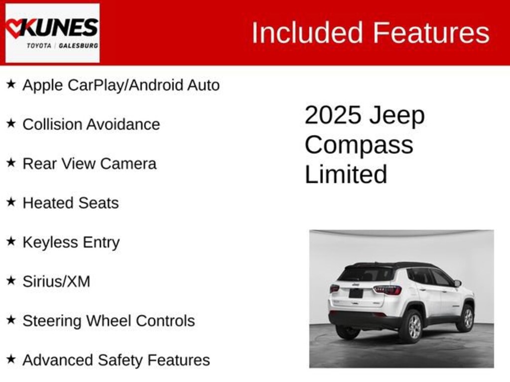 Used 2025 Jeep Compass Limited SUV