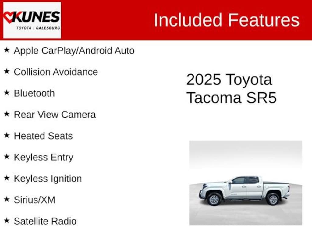 Used 2025 Toyota Tacoma SR5 Truck Double Cab