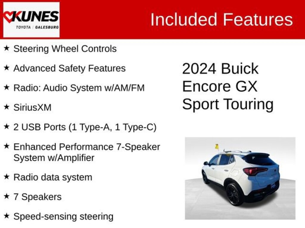Used 2024 Buick Encore GX Sport Touring SUV