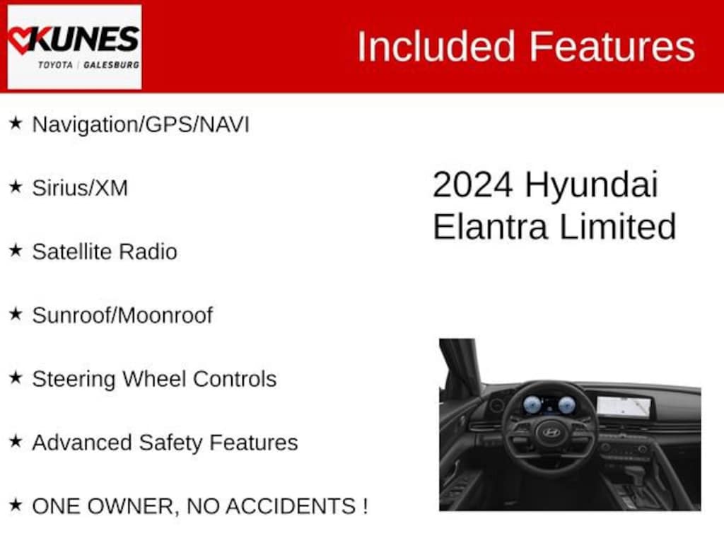 Used 2024 Hyundai Elantra Limited Sedan