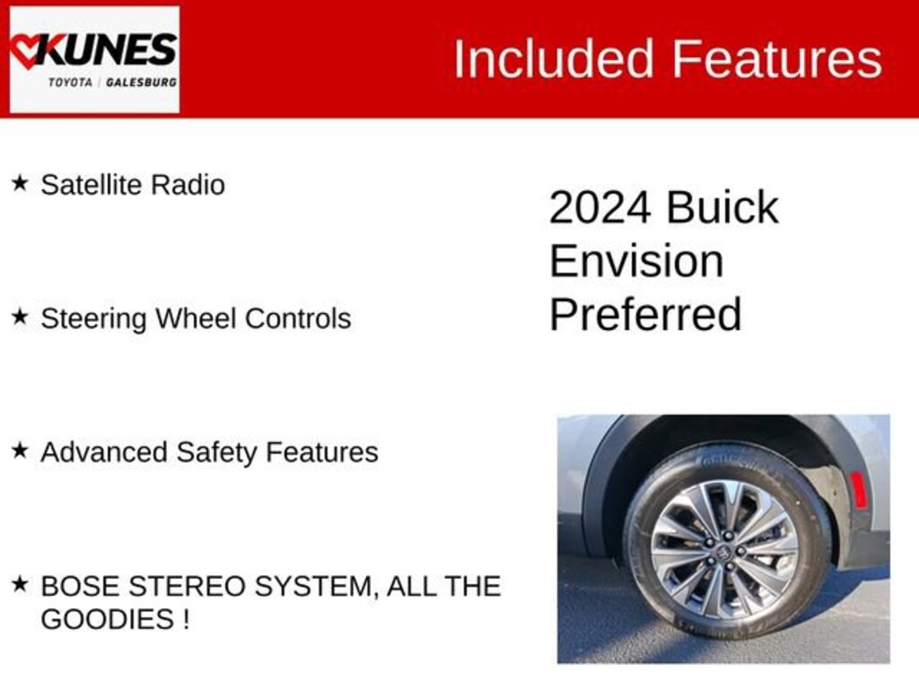 Used 2024 Buick Envision Preferred SUV