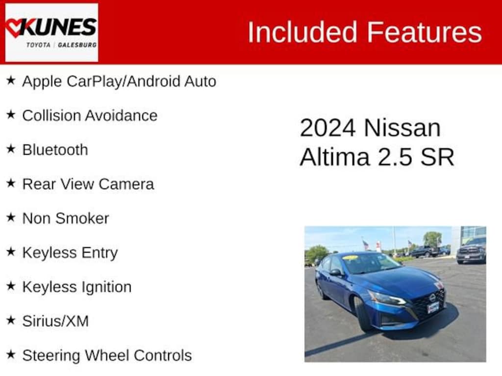 Used 2024 Nissan Altima 2.5 SR Sedan