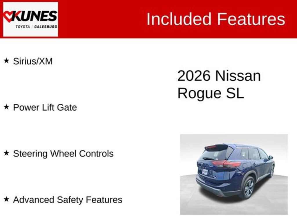Used 2026 Nissan Rogue SL SUV