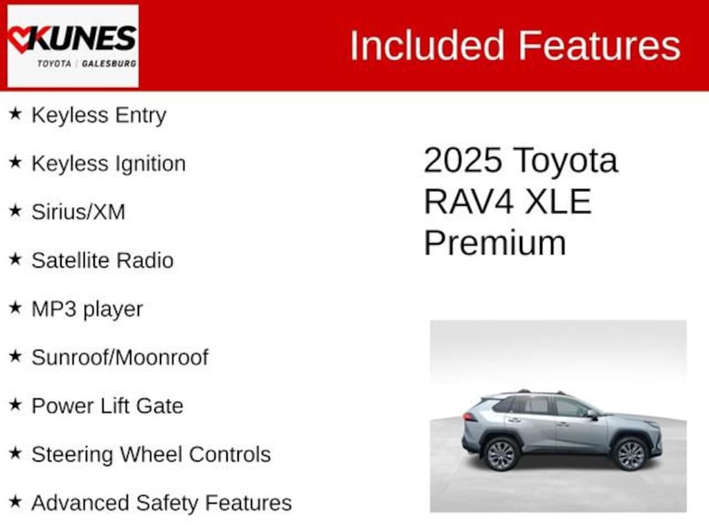 Used 2025 Toyota RAV4 XLE Premium SUV