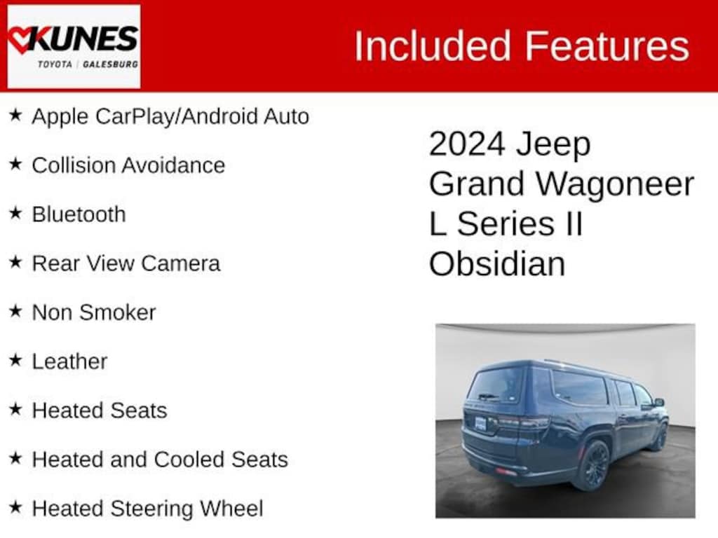 Used 2024 Jeep Grand Wagoneer L Series II SUV