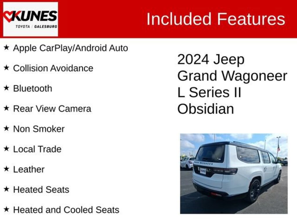 Used 2024 Jeep Grand Wagoneer L Series II SUV