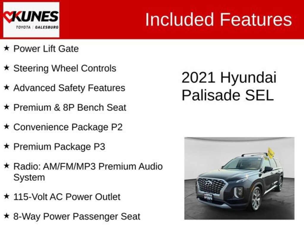 Used 2021 Hyundai Palisade SEL SUV