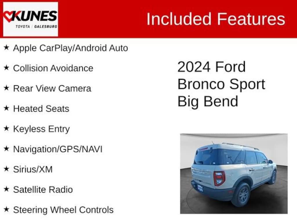 Used 2024 Ford Bronco Sport Big Bend SUV