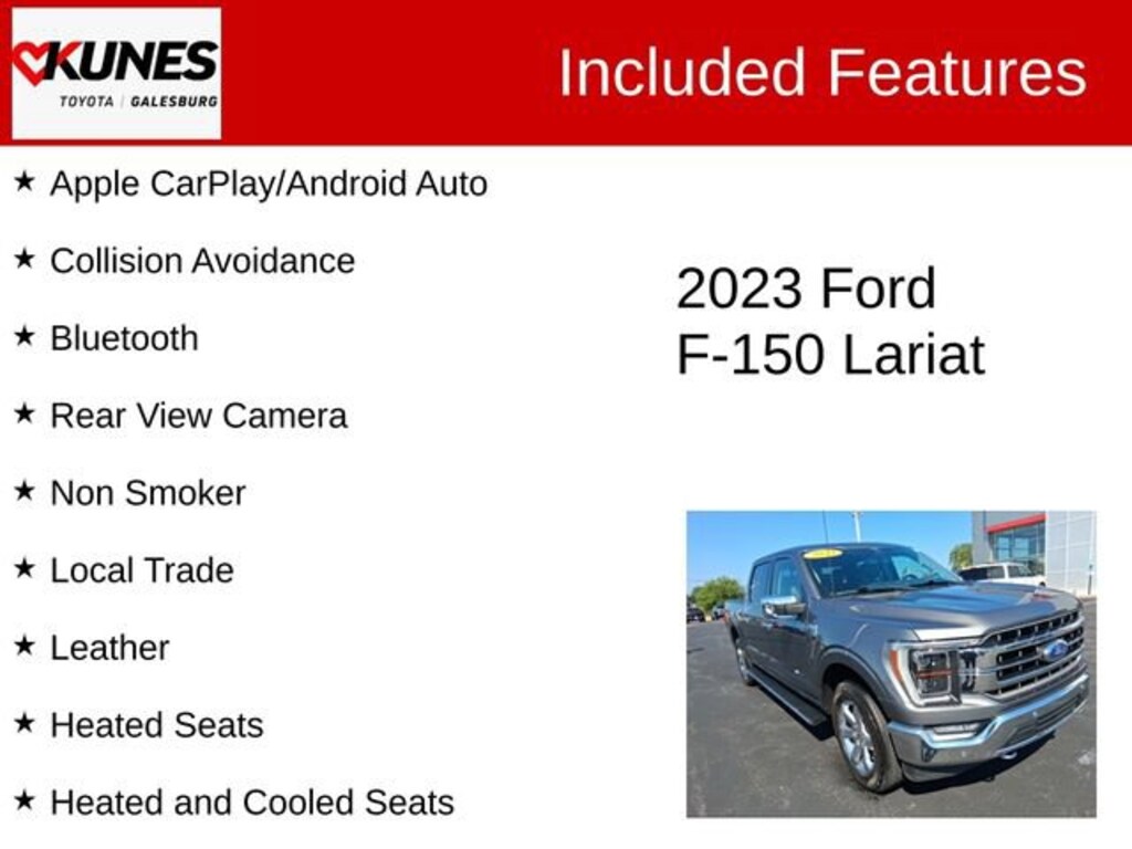 Used 2023 Ford F-150 Truck SuperCrew Cab