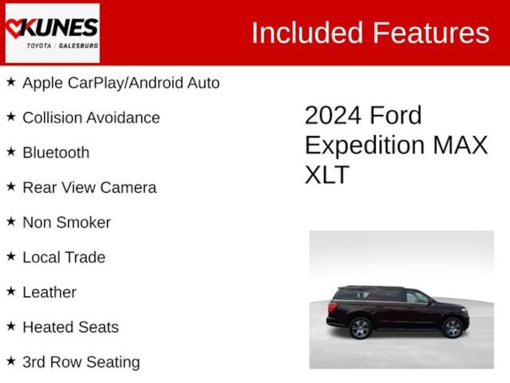 Used 2024 Ford Expedition Max XLT SUV