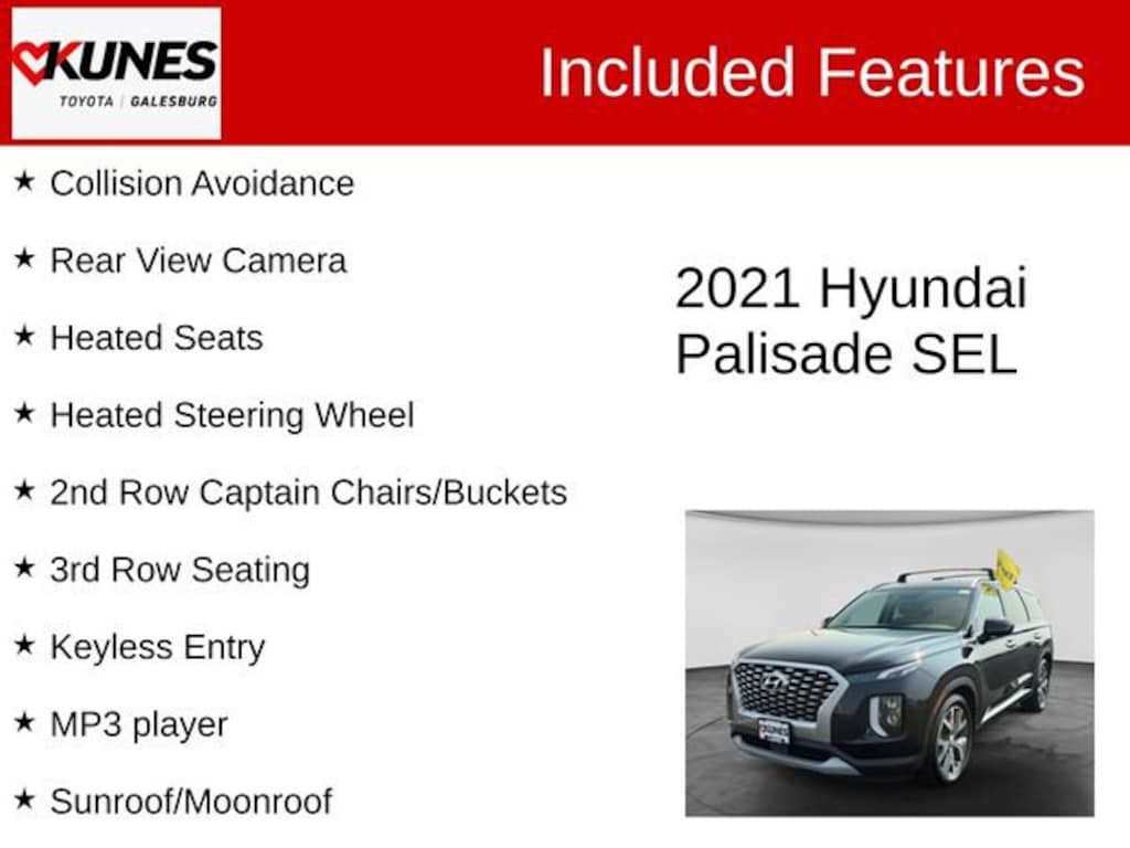 Used 2021 Hyundai Palisade SEL SUV