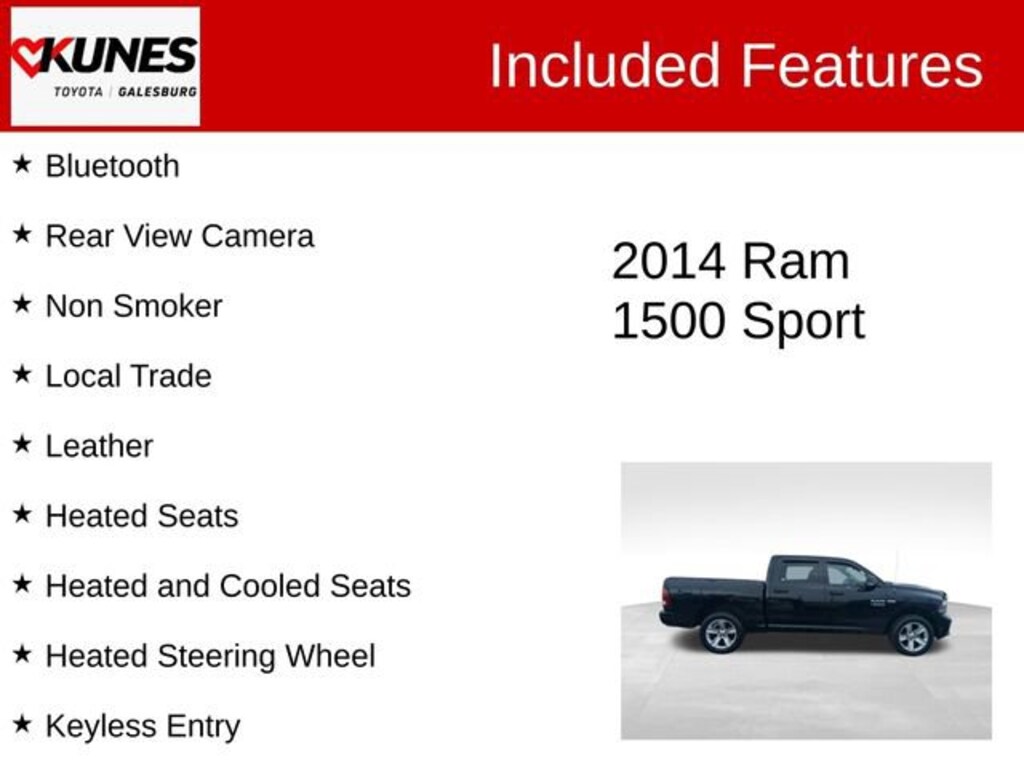 Used 2014 Ram 1500 Sport Truck Crew Cab