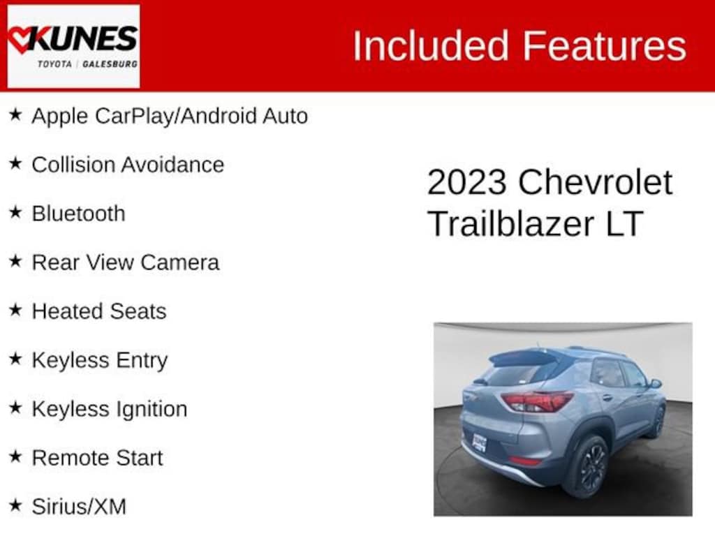 Used 2023 Chevrolet Trailblazer LT SUV