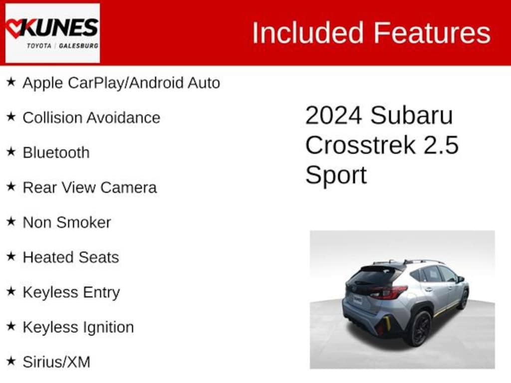 Used 2024 Subaru Crosstrek Sport SUV