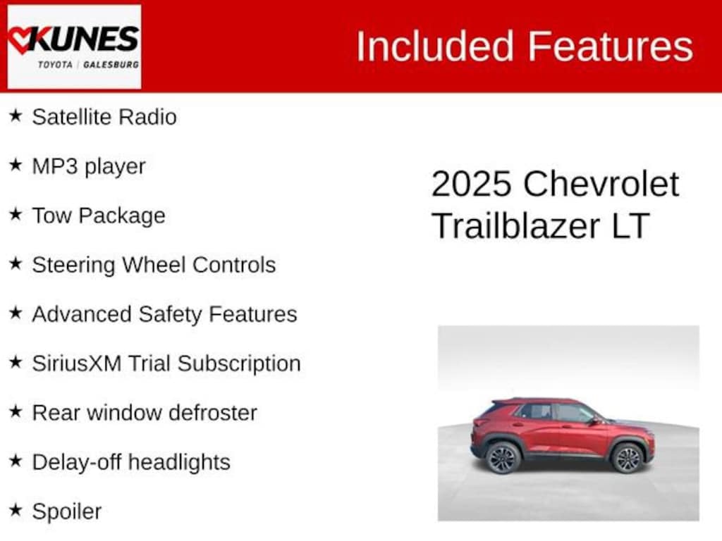 Used 2025 Chevrolet Trailblazer LT SUV