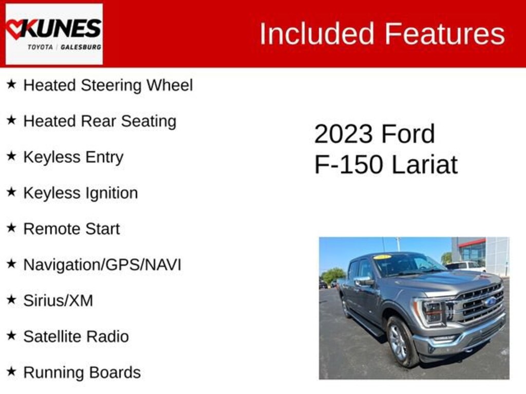 Used 2023 Ford F-150 Truck SuperCrew Cab