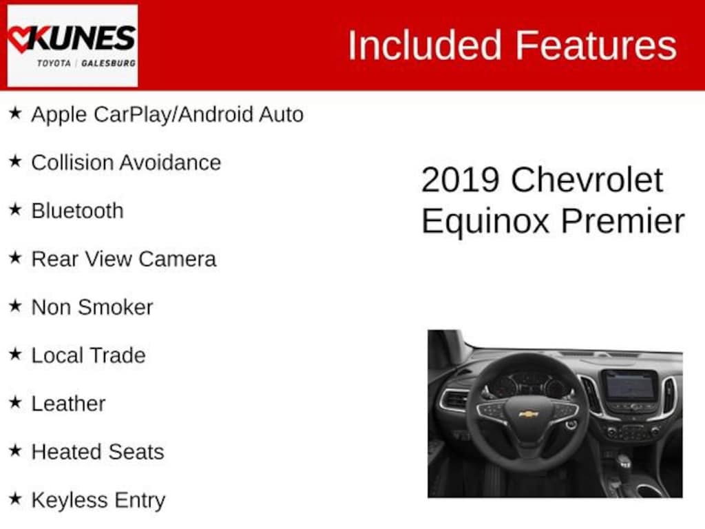 Used 2019 Chevrolet Equinox Premier w/1LZ SUV