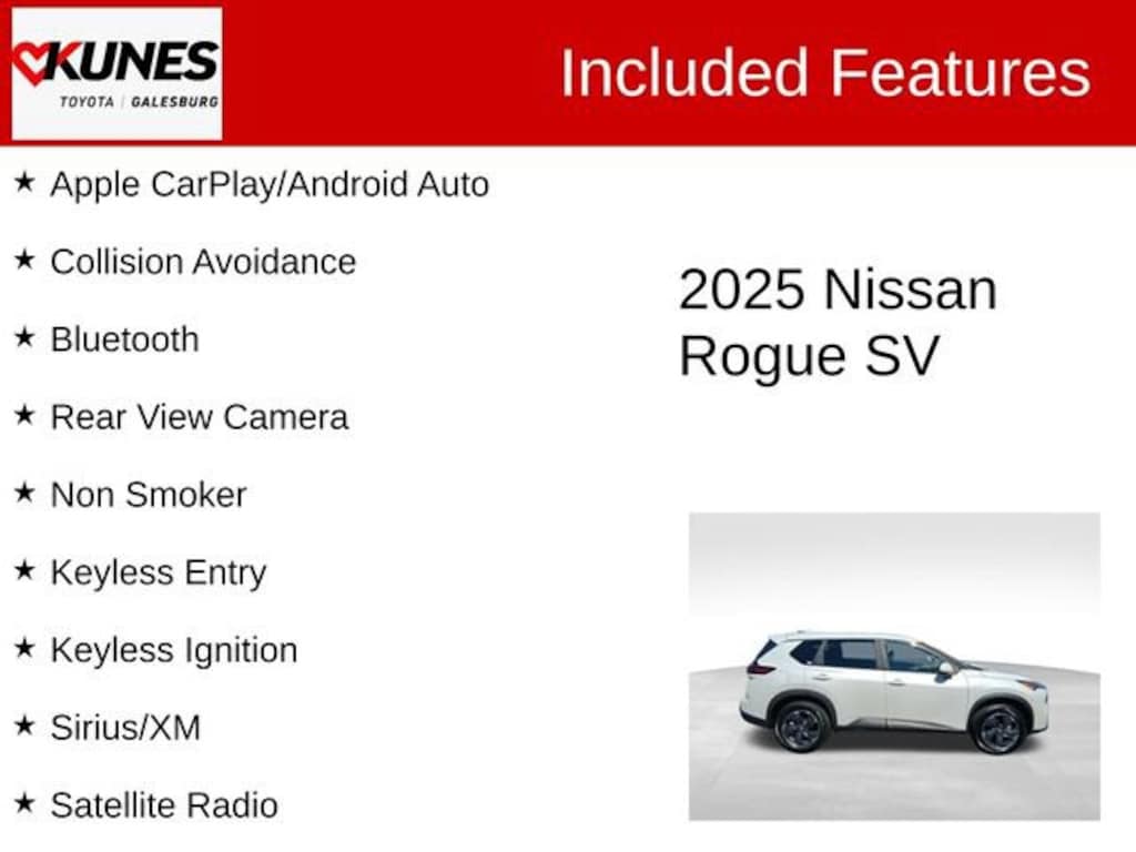 Used 2025 Nissan Rogue SV SUV