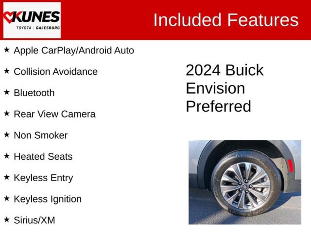 Used 2024 Buick Envision Preferred SUV