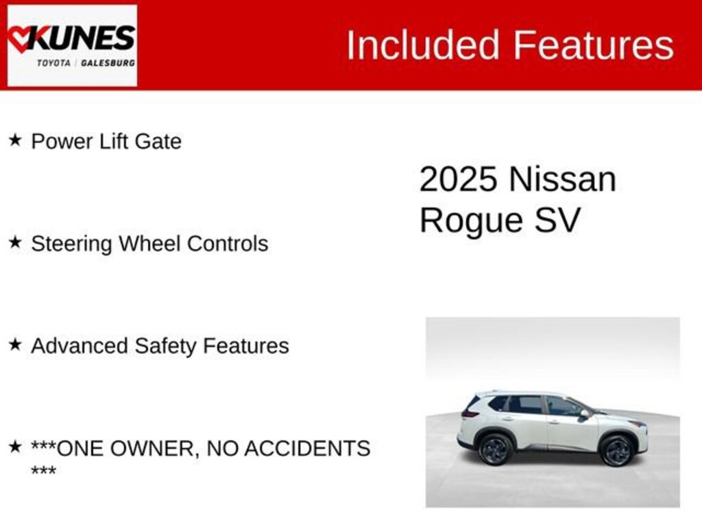 Used 2025 Nissan Rogue SV SUV