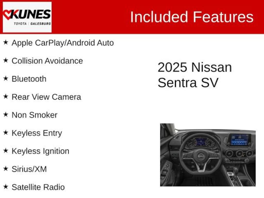 Used 2025 Nissan Sentra SV Sedan