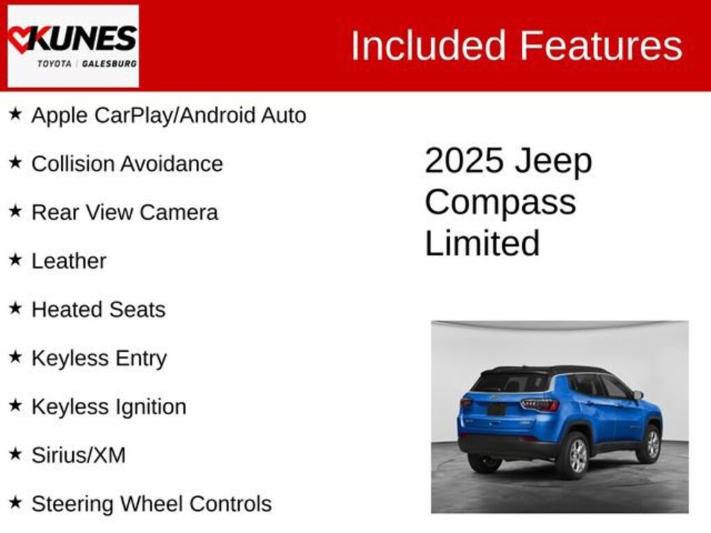 Used 2025 Jeep Compass Limited SUV