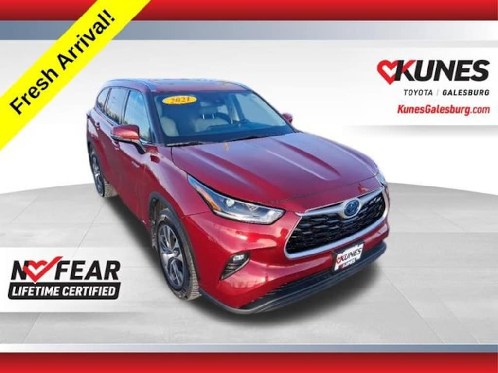Used 2021 Toyota Highlander Hybrid XLE SUV