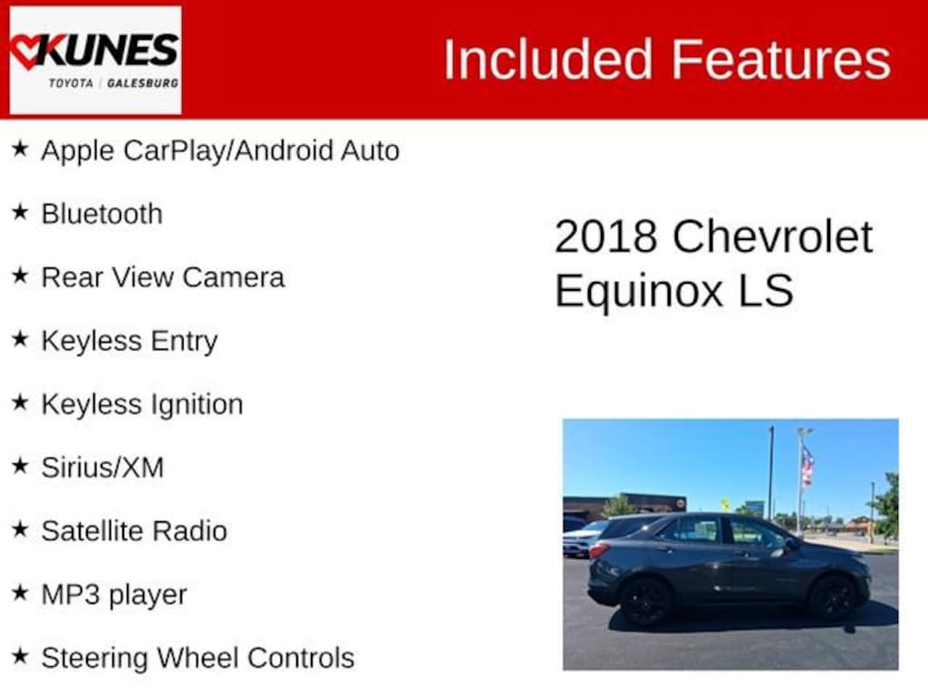 Used 2018 Chevrolet Equinox LS SUV