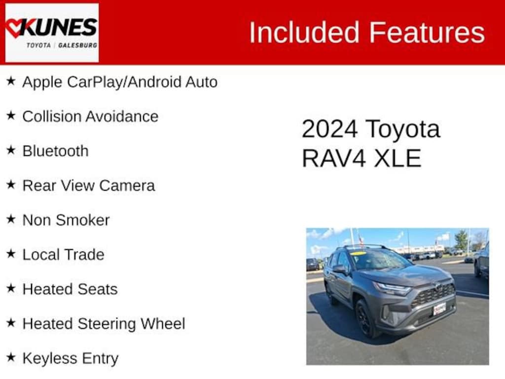 Used 2024 Toyota RAV4 XLE SUV