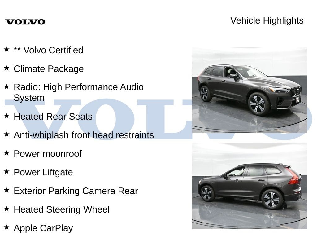 Used 2025 Volvo XC60 plug-in hybrid T8 Core SUV