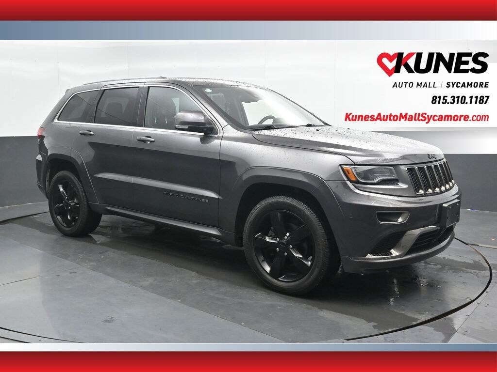 Used 2016 Jeep Grand Cherokee Overland 4x4 SUV